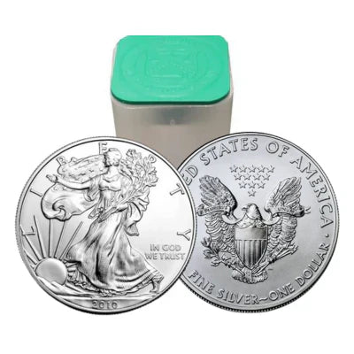 Bundle of 20 - 2010 1 oz American Silver Eagles (Tube of 20 Coins)