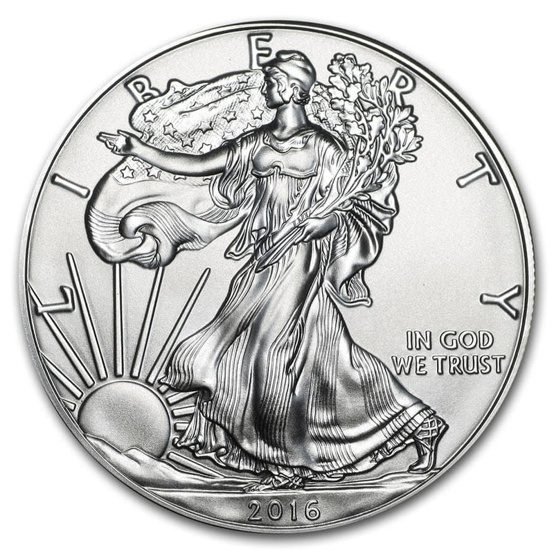 Tube of 20 - 2016 Brilliant Uncirculated 1 oz American Silver Eagles