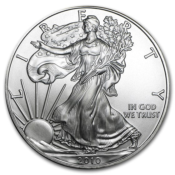 2010 American Silver Eagle - Exquisite .999 Fine Silver - Uncirculated Collectible