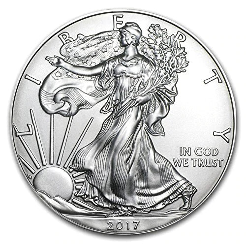 Stunning 2017 Uncirculated American Silver Eagle - .999 Fine Silver Treasure!