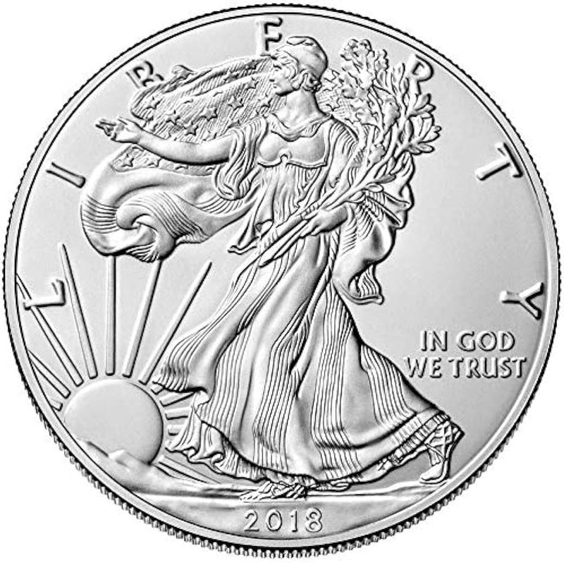 2018 American Silver Eagle - Uncirculated .999 Fine Silver Coin