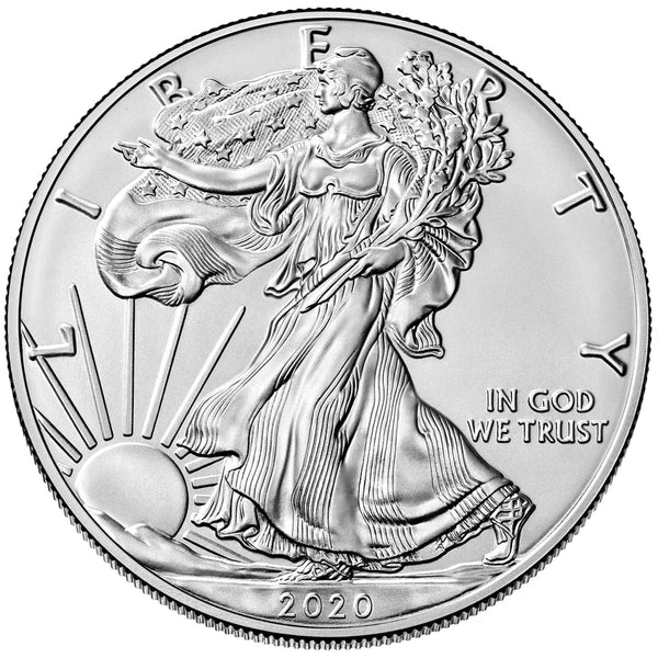 2020 Uncirculated American Silver Eagle - .999 Fine Silver Collectible