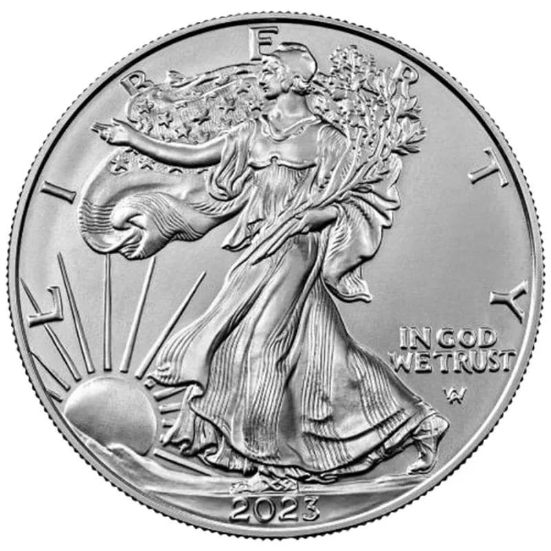 2023 1 oz American Silver Eagle - Convenient Tube of 20 Coins