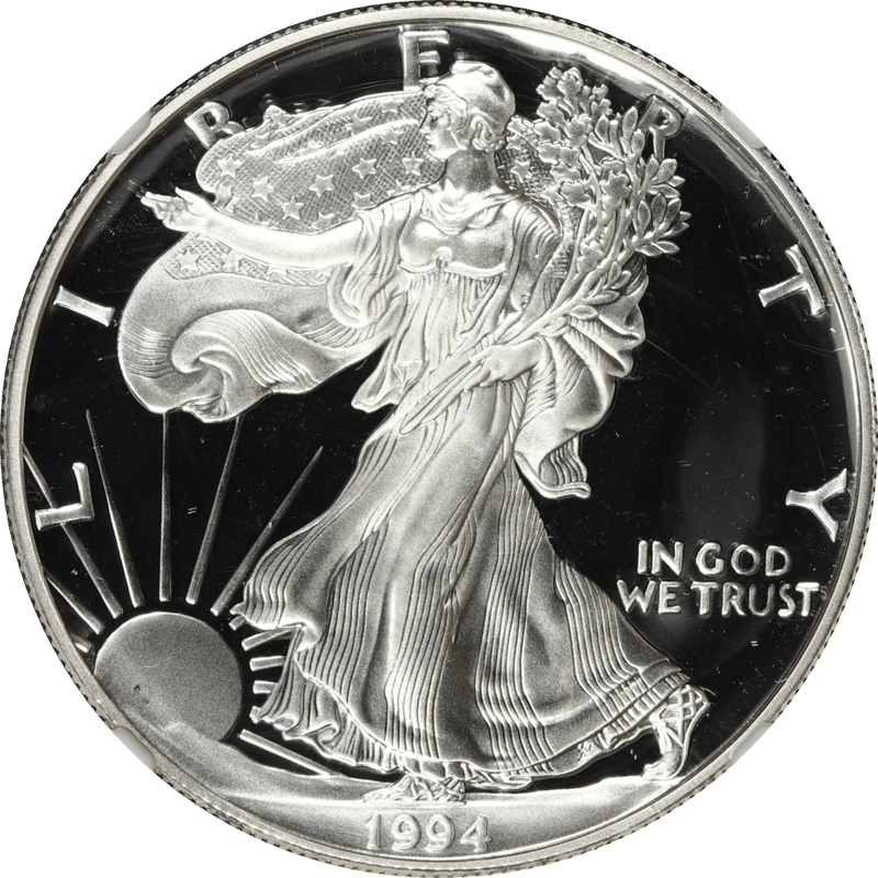 1994 Uncirculated American Silver Eagle - Pure .999 Fine Silver Collectible